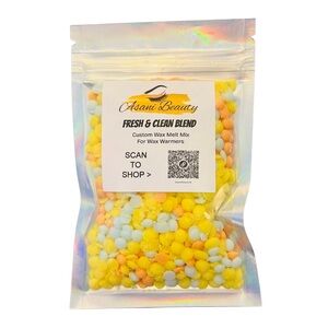Asani Beauty Fresh & Clean Blend Wax Melt Blend|1.5 oz Size|Citrus Clean